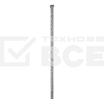 Бур по бетону Denzel цельная крестовая пластина, 12x315 мм, SDS PLUS, фото9