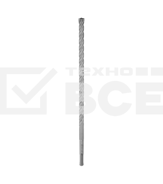 Бур по бетону Denzel цельная крестовая пластина, 12x315 мм, SDS PLUS