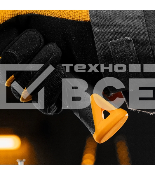 Молоток слесарный Denzel 300 г, кованый, фибергласовая рукоятка c TPR покрытием