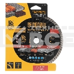 Диск алмазный отрезной Denzel ф230 х 22,2 мм, турбо, сухое резание, HWD92, фото4