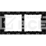 Рамка-суппорт 4 мод. Avanti для In-liner Front черный ДКС 4402914, фото3