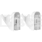 Комплект настенных регулируемых кронштейнов Royal Thermo Design 80, белые, фото3