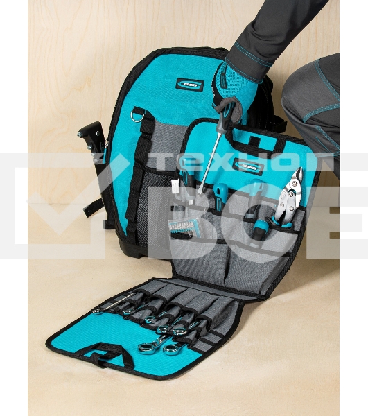 Рюкзак для инструмента GROSS 90270 Experte, 77 карманов, пластиковое дно,