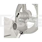 Диспенсер туалетной бумаги Рuff-7130S, хром, с замком, ABS-пластик, фото7