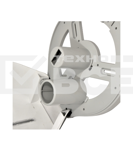 Диспенсер туалетной бумаги Рuff-7130S, хром, с замком, ABS-пластик