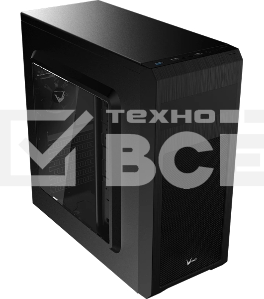 Компьютерный корпус Aerocool/Formula System Integration Series SI-5101, ATX, без БП, 195x410x385 мм (ШхВхГ), 1х USB3.0 + 2х USB2.0, сталь 0,5 мм