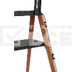 Подставка для телевизора Cactus CS-ST3647BKWN черный/орех, 49'-75' макс. 40 кг, напольный, фото8