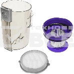 Пылесос вертикальный паровой Kitfort KT-575-1 черный, питание питание от сети, 1600 Вт, уборка влажная/паром/сухая, пылесборник 1.1 л, фото7