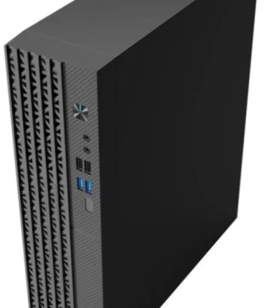 Корпус mATX Eurocase A001 черный, ABS пластик, 2*USB2.0, 2*USB3.0, HD AUDIO