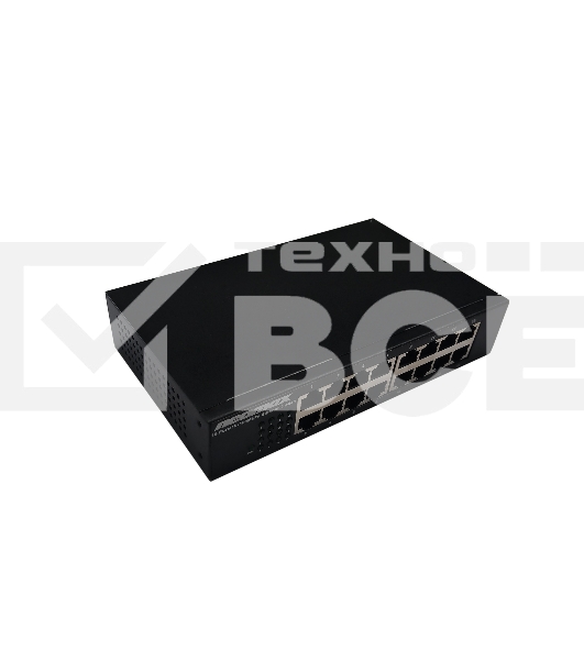 Коммутатор неуправляемый NEOMAX NMS-116P-100-S, 16 портов 100 Mbps, металл desktop