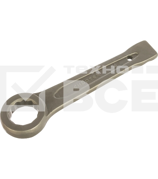 Ключ накидной Сибртех 24 мм, кольцевой, ударный