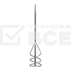 Миксер Сибртех для строительных смесей, 80х9х400 мм, шестигранный хвостовик, фото2