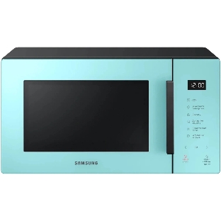 Микроволновая печь Samsung MS23T5018AN/BW голубой, 23 л, 800 Вт, переключатели - сенсор