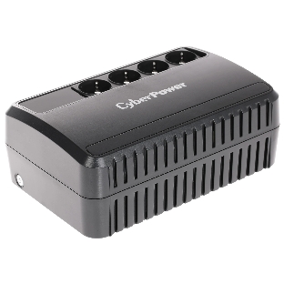 Источник бесперебойного питания CyberPower BU-1000/1000 ВА/600 Вт/4 х CEE 7 (евророзетка)