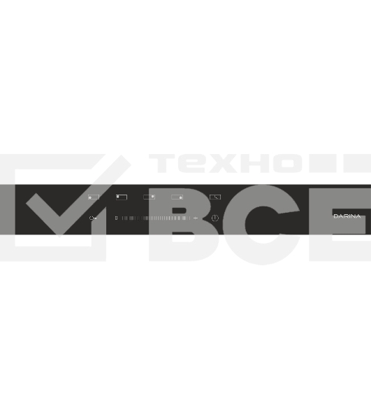 Индукционная варочная поверхность Darina 5P EI 313 B черный