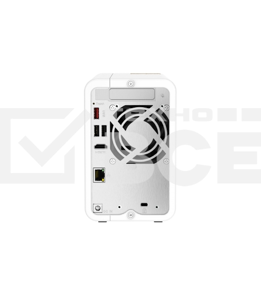 Сетевое хранилище channel QNAP TS-262-4G NAS 2 HDD trays, 2 x M.2 NVMe PCIe Gen 3 x1, 2-core Intel Celeron N4505  2.9 GHz, 4 GB RAM (4GB max), 1x2.5 Gigabit Ethernet , Slot PCIe Gen 3 x2, 2 USB 3.2 Gen 2 (10Gbps) Port, 2xUSB USB 2.0 port, 1xHDMI 2.0
