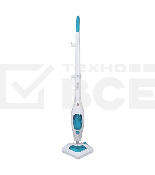 Паровая швабра Blackton Bt SM1115 White-turquoise, Мощность 1300 Вт, 2 в 1. Вертикальная и компактная, Давление 1 бар, Резервуар для воды 300 мл, Резервуар для моющего средства 180 мл Время неприрывной работы до 20 минут, Быстрая и эффективная очистка все