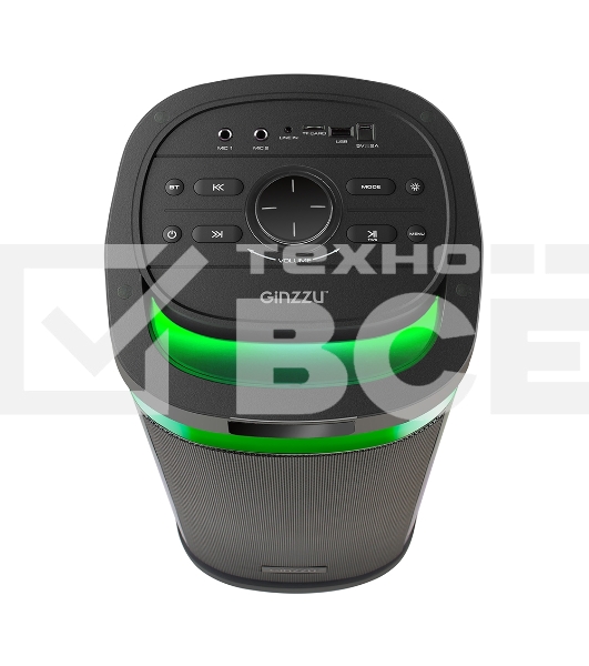 Акустическая система Ginzzu GM-226, Midi, BT/USB/SD/FM/MIC/ДУ