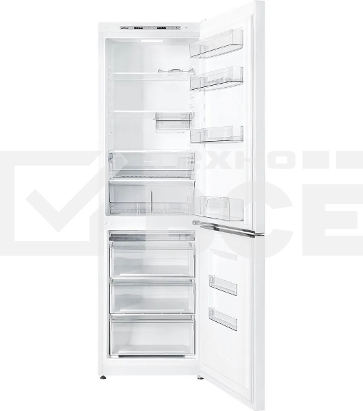 Холодильник Atlant XM 6624-109 белый двухкамерный 228/119л морозилка снизу