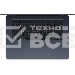 Ноутбук Apple MacBook Air A3114 полночный M3 8 core 16Gb SSD256Gb/10 core GPU 15.3