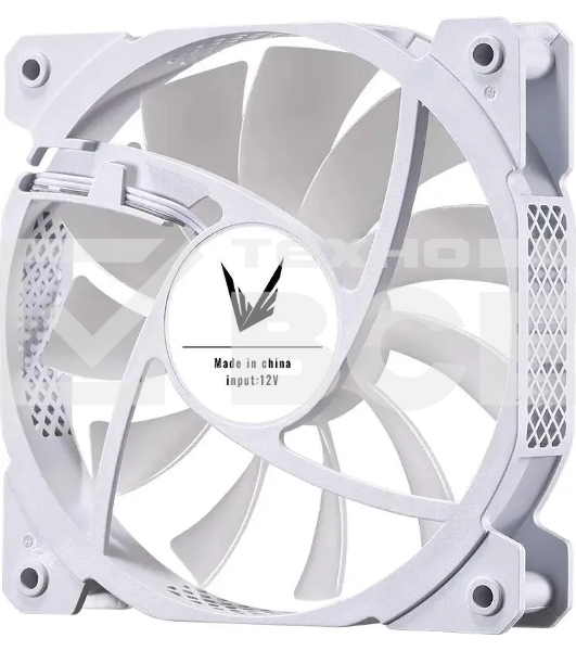 Вентилятор для корпуса Aerocool / Formula Cosmic 14WH FR RGB белый, 140 мм, 1100 об/мин, 22.3 дБ, 4 pin