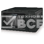 Микроволновая печь BBK 17MWS-782M/B черный, 17 л, 700 Вт, переключатели - поворотный механизм, фото 1