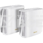 Бесшовный Mesh роутер Asus ZenWiFi XT9 (W-2-PK) AX7800 2.5GE/USB3.0 белый (упак.:2шт), фото 1