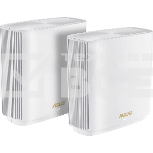 Бесшовный Mesh роутер Asus ZenWiFi XT9 (W-2-PK) AX7800 2.5GE/USB3.0 белый (упак.:2шт)
