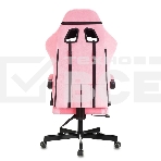 Кресло игровое Knight Terminator розовый Velvet 36, крестов. металл, фото3