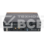 Аудиоинтерфейс Antelope Audio Amari AD/DA конвертер, 24-бит/384 кГц, DSD256, 2 TRS L/R выхода, 2 XLR L/R выхода, 2 XLR/TRS входа, 2 RCA входа, AES IN/OUT, S/PDIF вход и выход, TOSLINK IN/OUT, два выхода для наушников, входы Word/Atomic Clock, порт USB, фото4