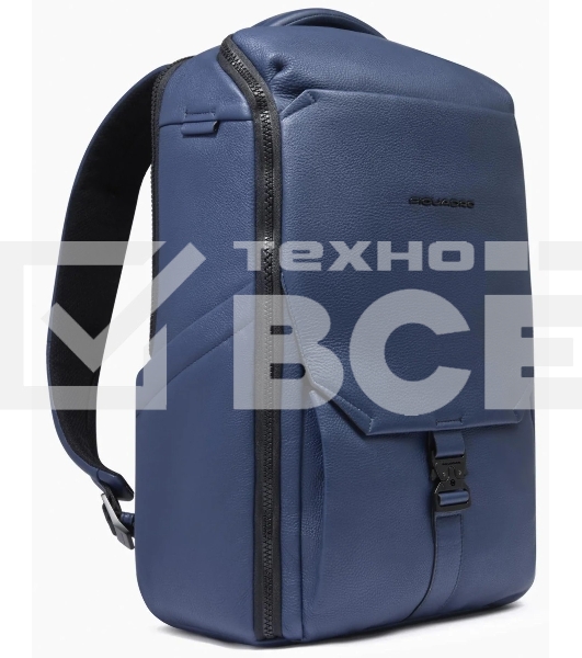 Рюкзак Piquadro Than CA6611S135/BLU синий кожа