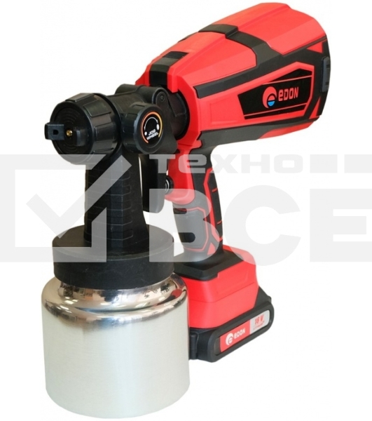Краскопульт электрический Аккумуляторный Edon ASG-18