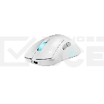 Мышь беспроводная ASUS ROG KERIS II ORIGIN, 54g, Wired, 2.4GHz RF, Bluetooth 5.1, 42K DPI sensor, 5 Prograммable Buttons, White, фото2