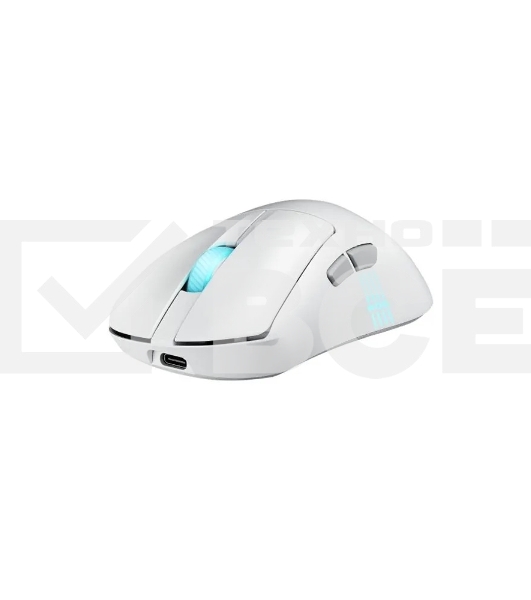 Мышь беспроводная ASUS ROG KERIS II ORIGIN, 54g, Wired, 2.4GHz RF, Bluetooth 5.1, 42K DPI sensor, 5 Prograммable Buttons, White