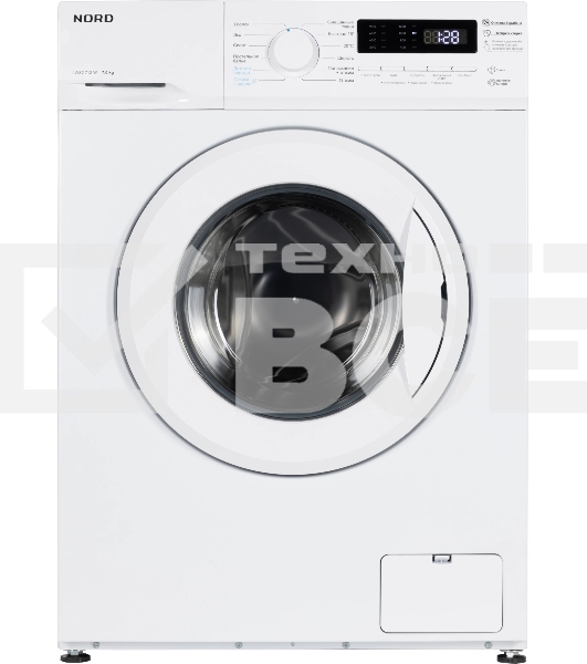Стиральная машина NORD i-WS2 712 W белый, загрузка фронтальная 7 кг, 1200 об/мин, класс: А+++