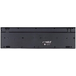 Клавиатура беспроводная Gembird KBW-250, полноразмерная, 104кл, 12Fn, низкий профиль, 2.4 ГГц, черная, фото 1