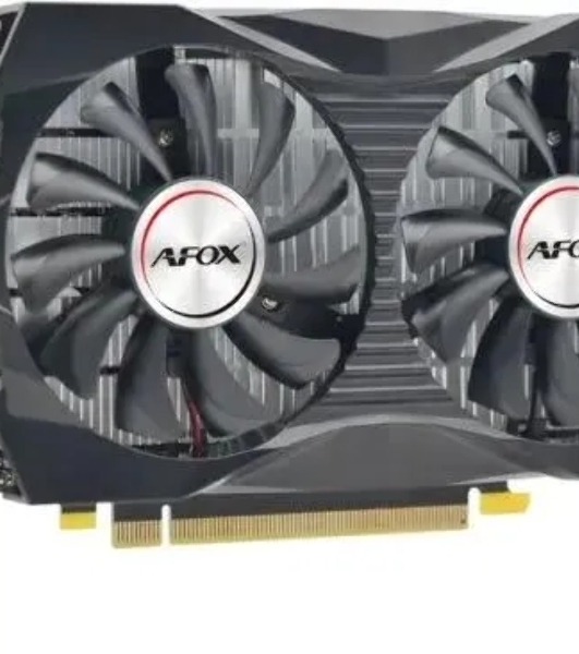 Видеокарта AFOX Geforce GTX1050 4Gb GDDR5 128Bit DVI/HDMI/DP LP Dual Fan (AF1050-4096D5H4-V2)