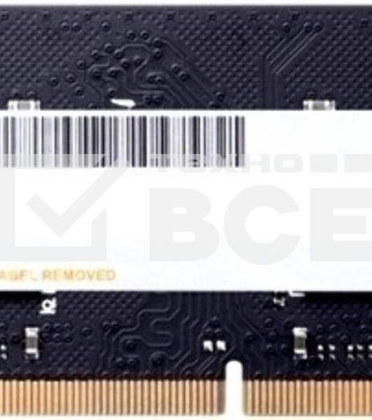 Оперативная память Apacer, DDR4, 8GB (1x8GB), 3200MHz, CL22, SO-DIMM