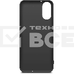 Чехол (клип-кейс) BORASCO Silicone Case для ZTE Blade A31 Plus черный (матовый), фото2