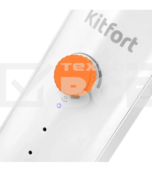 Швабра паровая Kitfort КТ-1048-2 1300Вт белый/оранжевый