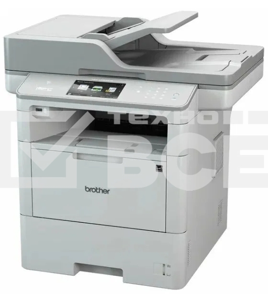 МФУ лазерный Brother MFC-L6800DW (MFCL6800DWG1), A4, ч/б, печ. 46 стр/мин., скан. до 50 стр/мин. (ч/б) 20 стр/мин (цветн.), 1200 x 1200 dpi, Ethernet (RJ-45), Wi-Fi , USB