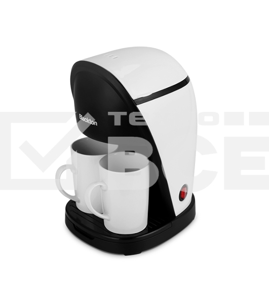 Кофеварка капельная Blackton Bt CM1113 белый/черный, исп. кофе - молотый, 0.3 л, 450 Вт.