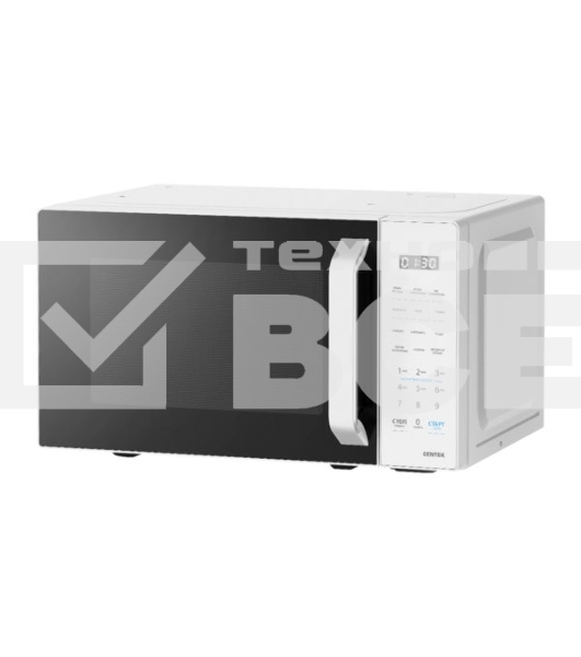 Микроволновая печь Centek CT-1551 белый, 20 л, 700 Вт, сенсор