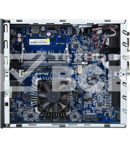 Платформа Shuttle DH32U SHU-DH32U-(MOTHERBOARD_V.2.X (Pentium 7505)-NPI,BLACK-90W3P,W/O HDD), W/O EDID/ ALC662/ALC888 ,Genesys  (004440) {4}