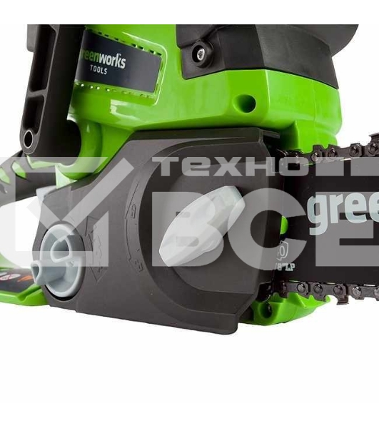 Цепная пила GreenWorks G-24 G24CS25K2, 24V, 25см, c 1хАКБ 2 А.ч и ЗУ