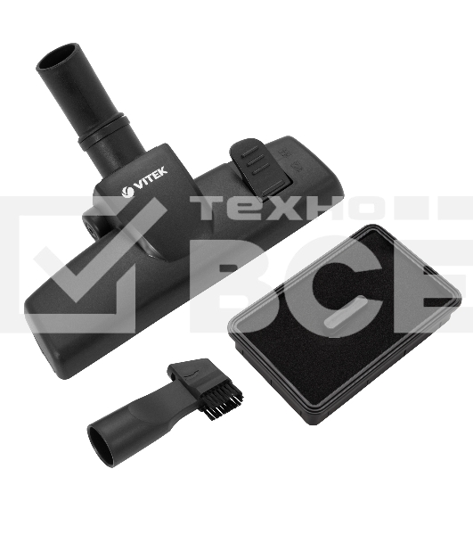 Пылесос Vitek VT-1829 синий/черный, 400/1800 Вт, уборка сухая, пылесборник циклонный фильтр 2.5 л