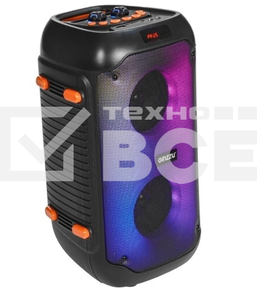 Акустическая система Ginzzu GM-234 Midi, BT/USB/TF/FM/MIC/ДУ