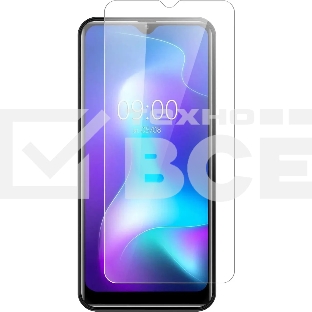Защитное стекло для экрана BoraSCO Hybrid Glass для BQ Magic E гибридная