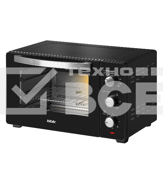 Мини-печь BBK OE3037M черный