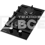 Газовая варочная поверхность Weissgauff HGG 320 BGL черный, фото 1